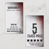 Fidélité Carte mélangée de passage de classe du carte de (Devant / Derrière)