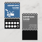 Fidélité carte perforante des vérificateurs de changement d (Devant / Derrière)