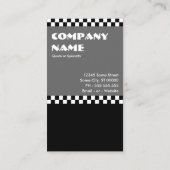 Fidélité carte perforante des vérificateurs de changement d (Dos)