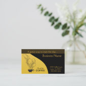 Fidélité Carte perforée de café-restaurant (Debout devant)