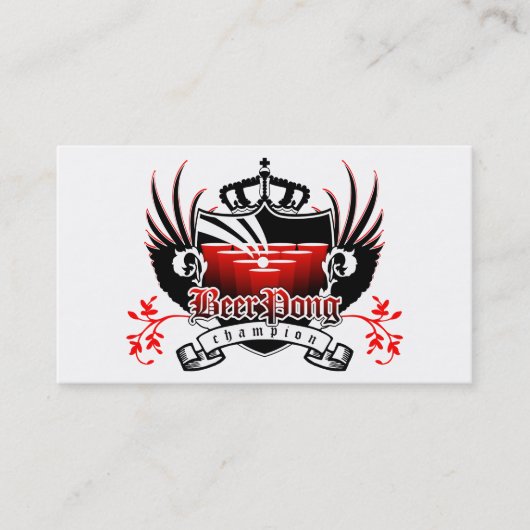 Fidélité carte perforée de champion de puanteur de bière (Devant)