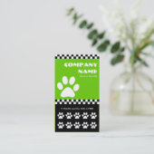 Fidélité carte perforée de contrôleurs de marcheur de chien (Debout devant)