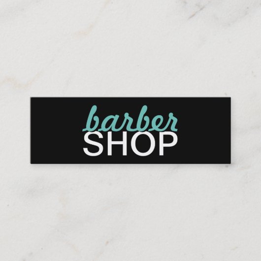 Fidélité carte perforée de raseur-coiffeur (Devant)