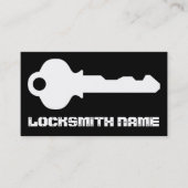 Fidélité carte perforée de serrurier (Devant)