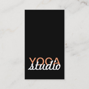 Fidélité carte perforée de studio de yoga