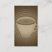 Fidélité carte poinçonnée de café fondu (Dos)