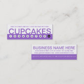 fidélité client CUPCAKES bold (Devant / Derrière)