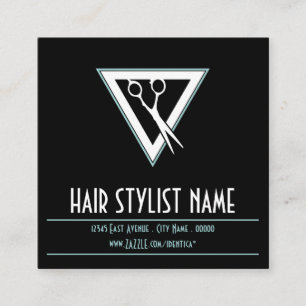 Fidélité coiffeur tri carte de timbre ciseaux