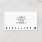 Fidélité Cuisson à la vapeur de la carte perforée verticale (Dos)