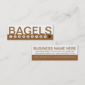 fidélité des clients de BAGELS audacieuse (Devant / Derrière)