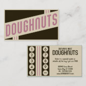 fidélité des clients des beignes rétro (Devant / Derrière)