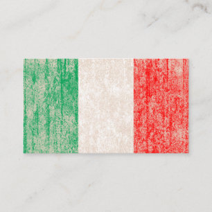 Fidélité drapeau de la carte punch italienne