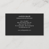 Fidélité du client 10 Punch Gold et Black Striped (Dos)