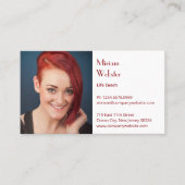 Fidélité Entraîneur de vie professionnelle Carte de visite (Devant)