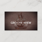 Fidélité Fèves de café | Carte Punch (Devant)