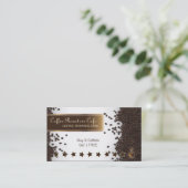 Fidélité Le café de café récompense le carte de visite de (Debout devant)