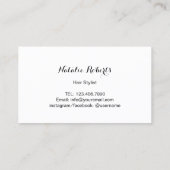 Fidélité mignonne de salon de ciseaux de couleur (Dos)