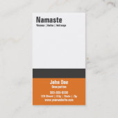 Fidélité Modèle de passage de classe du carte de visite 10 (Dos)