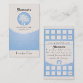 Fidélité Modèle de passage de classe du carte de visite 10 (Devant / Derrière)