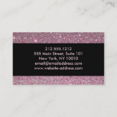 Fidélité Nail Salon Carte de visite (Dos)