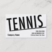 Fidélité Passage de classe du carte de visite 10 de tennis (Dos)