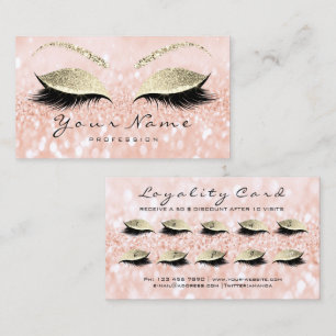 Fidélité Pêche d'or de mèches de maquillage de la carte 1