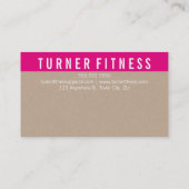 Fidélité RÉCOMPENSE CARTE DE LOYAUTÉ audacieuse tendance kr (Dos)