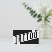 Fidélité rétro carte perforée de tatouage (Debout devant)