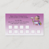 Fidélité rose de client de nettoyage de Chambre de (Dos)