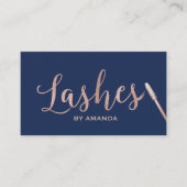 Fidélité rose de marine d'or de maquilleur de (Devant)