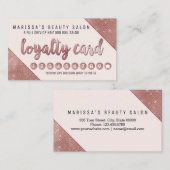 Fidélité rose de paillettes de parties (Devant / Derrière)