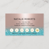 Fidélité rose de salon d'or de Teal de maquilleur (Dos)