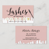 Fidélité rose d'égoutture d'or de maquilleur de (Devant / Derrière)