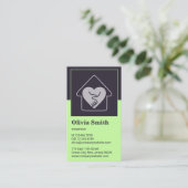 Fidélité Soins de compassion Carte de visite de soins à dom (Debout devant)