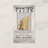 Fidélité tacos voulait carte de timbre (Devant)