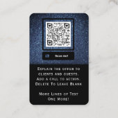 Fidélité Technologie de sécurité de carte de récompenses ex (Dos)