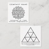 fidélité triangle récompense carré (Devant / Derrière)