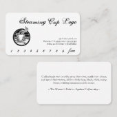Fidélité Une carte perforée de cuisson à la vapeur plus (Devant / Derrière)