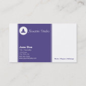 Fidélité Yoga Carte de visite 10 Classe Modèle (Dos)