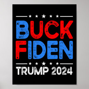 Fiden Anti Biden Grappige Impeach Joe Biden - Trum Poster