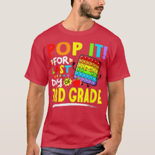 Fidget Pop voor de laatste dag van de derde graad T-shirt