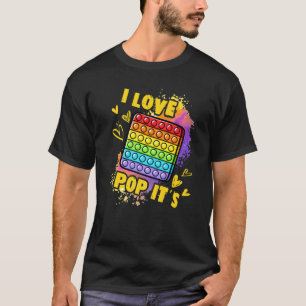 Fidget Speelgoed Pop voor kinderen, liefdesPop Het T-shirt