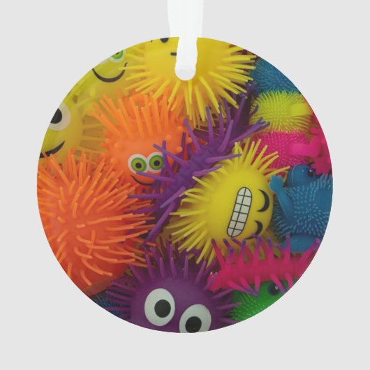 Fidget Speelgoed Squishy Ball Ornament (achterkant)