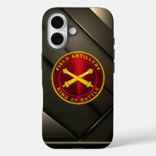 Field Artillery King of Battle iPhone 16 Hoesje