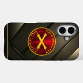 Field Artillery King of Battle Case-Mate iPhone Case (Achterkant (horizontaal))