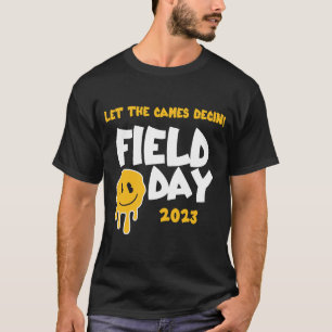 Field Day 2023 Laat De Spelen Beginnen Kinderen Bo T-shirt