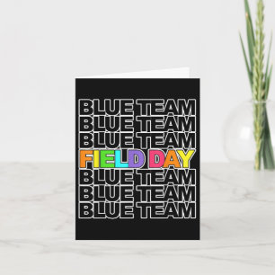 Field Day Blue Team Color War Camp Team Game Compe Kaart
