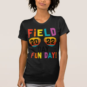 Field Day Fun Day 2022 Sunglasses Kids Boys Girls T-shirt