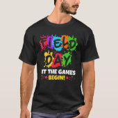 Field Day Let The Games Begin T-shirt (Voorkant)