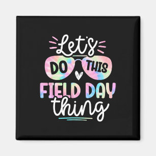 Field Day Tie Dye Field Dag 0 Docenten Kinder Magneet